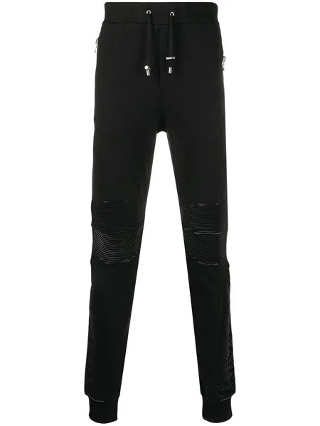 Balmain спортивные брюки с нашивками
