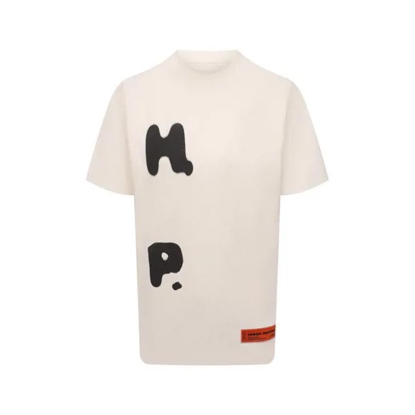 Хлопковая футболка Heron Preston