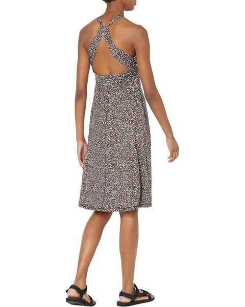 Платье Prana Jewel Lake Dress, цвет Black Alotta Dots