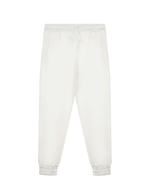 Белые спортивные брюки Dolce&Gabbana детские