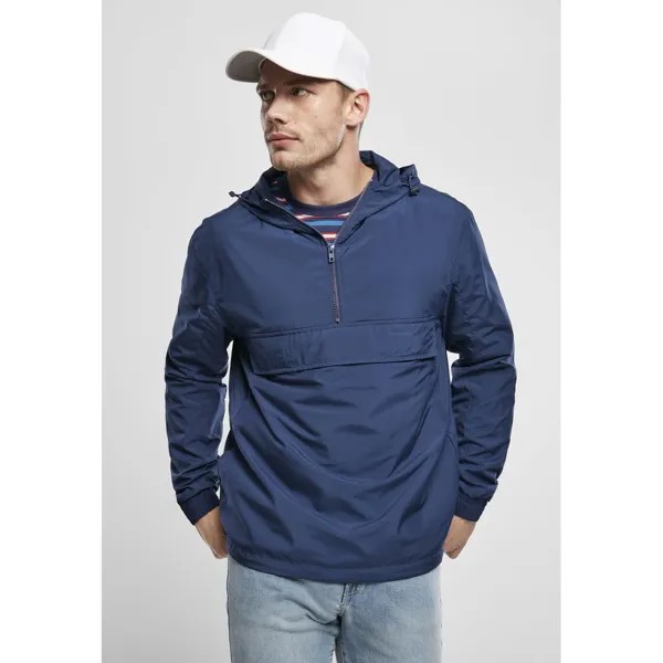 Куртка Urban Classics Windproof Basic Pull Over, синий