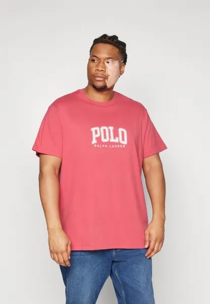 Футболка с принтом Polo Ralph Lauren Big & Tall, красный