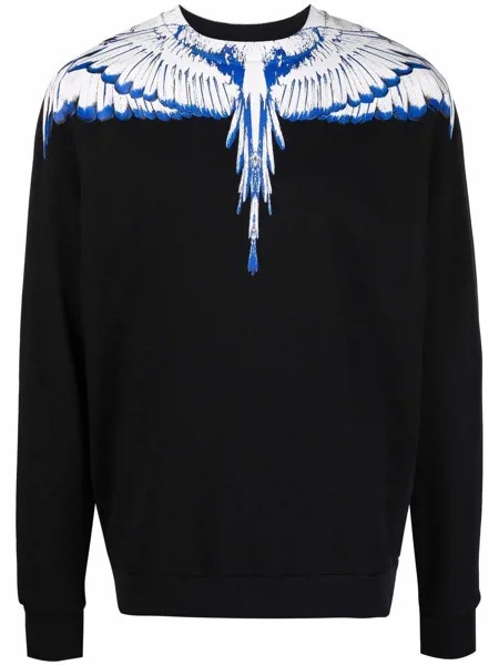 Marcelo Burlon County of Milan толстовка Wings с круглым вырезом