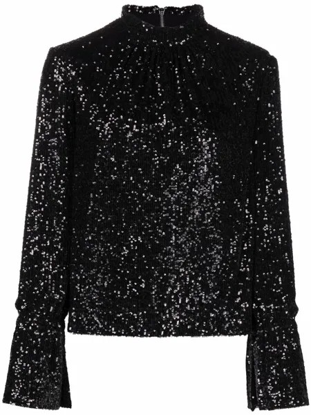 Zadig&Voltaire блузка Tummy с пайетками