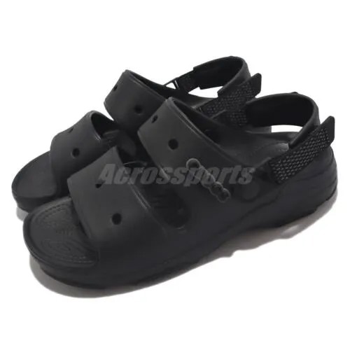 Классические универсальные сандалии Crocs, черные мужские туфли-слипоны унисекс 207711-001