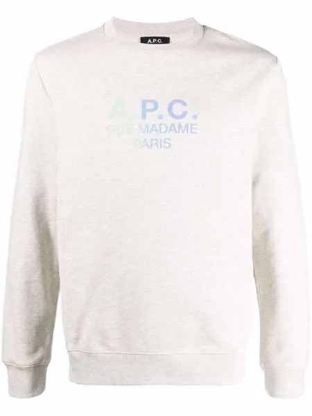 A.P.C. толстовка с логотипом