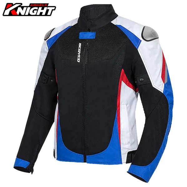 Мотоциклетная куртка SCOYCO, летняя дышащая сетчатая мотоциклетная куртка, Защитный Водонепроницаемый костюм для мотогонок