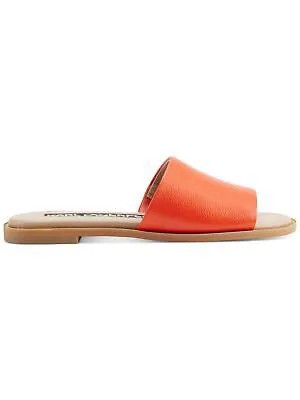 Женские кожаные сандалии-слипоны Gloria с оранжевой цепочкой KARL LAGERFELD 5