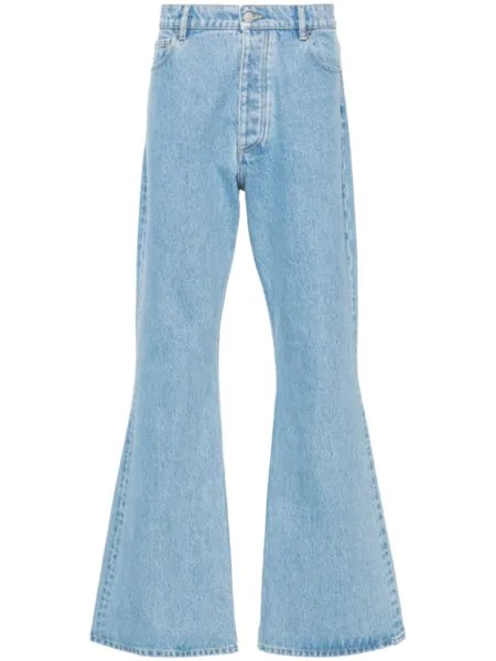 Nanushka джинсы bootcut средней посадки, синий