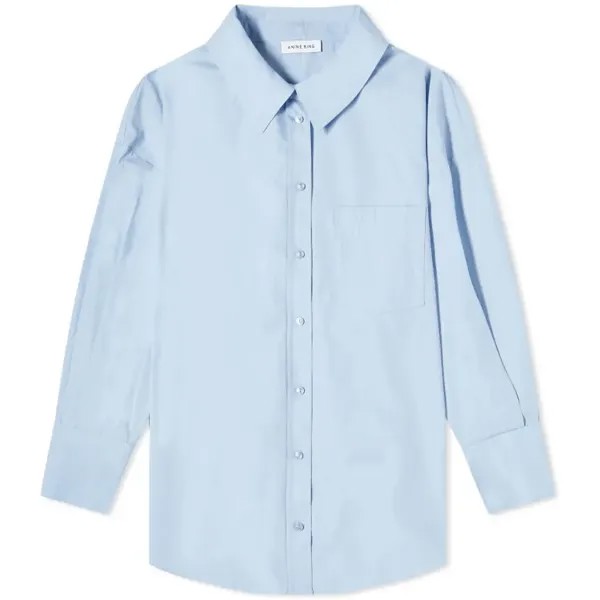 Рубашка Anine Bing Mika Oversized, голубой