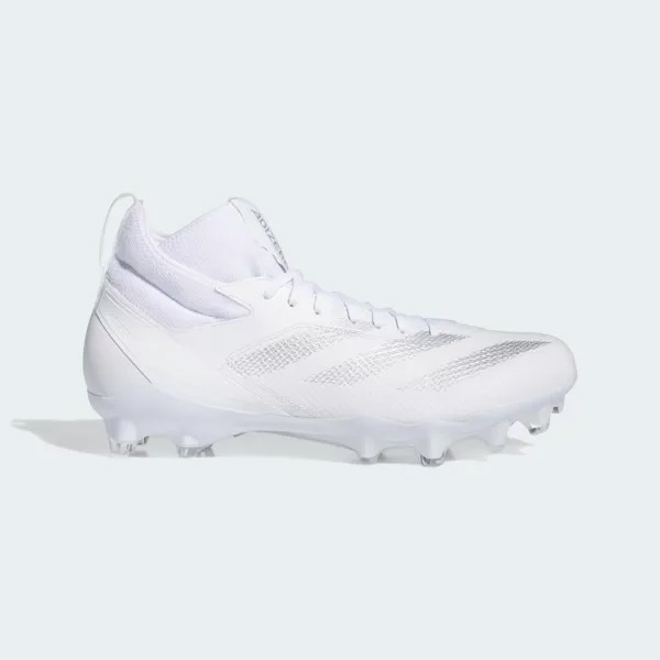 Футбольные бутсы Adizero Impact Adidas, цвет Cloud White/Silver Metallic/Cloud White