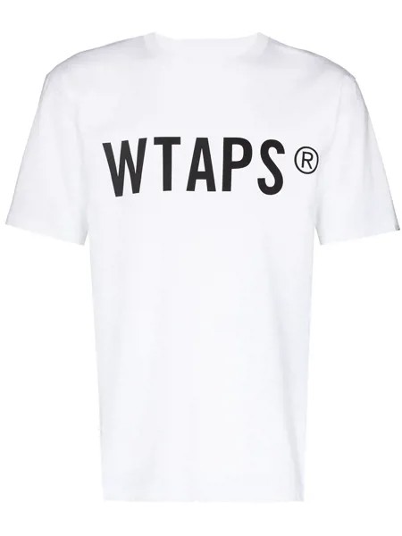 WTAPS футболка с логотипом