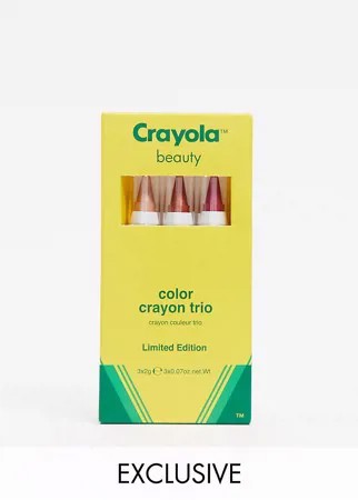 Три косметических карандаша Crayola (Sunset Shimmer)-Мульти