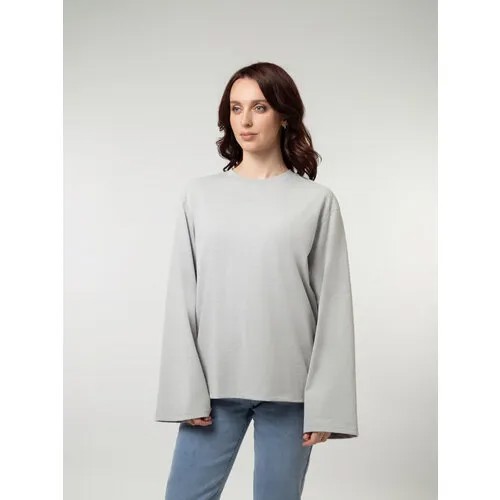 Лонгслив H&M, размер XS, серый