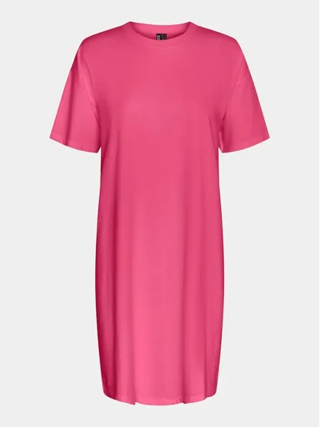 Платье свободного кроя для повседневной носки Pieces, розовый