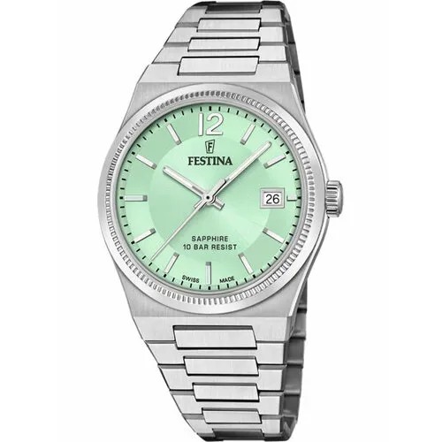 Наручные часы FESTINA Swiss Made, зеленый