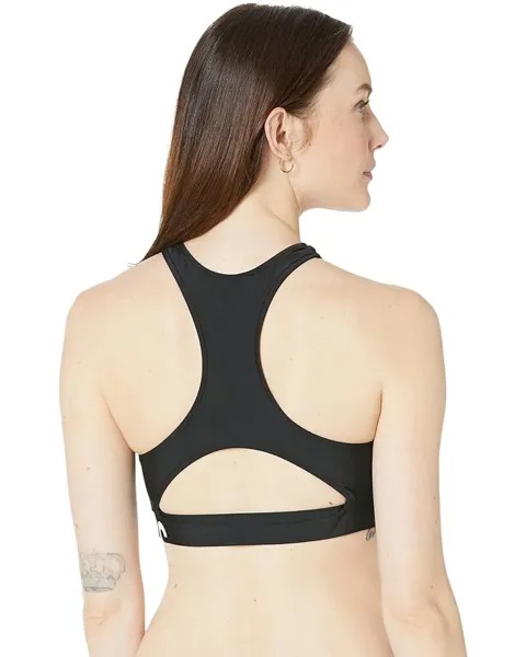 Топ бикини AllSaints Dara Racer Bikini Top, черный