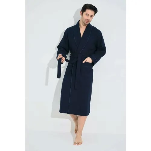 Халат Nusa, размер L/XL, темно-синий