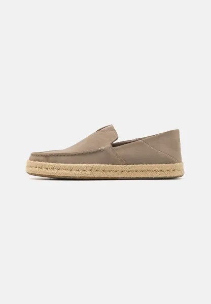 Эспадрильи ALONSO TOMS, цвет taupe