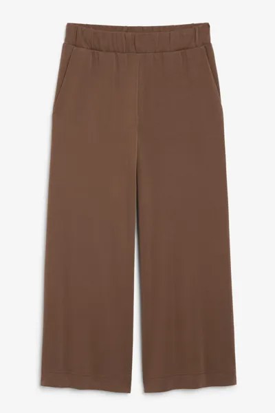 Супермягкие брюки Monki, коричневый
