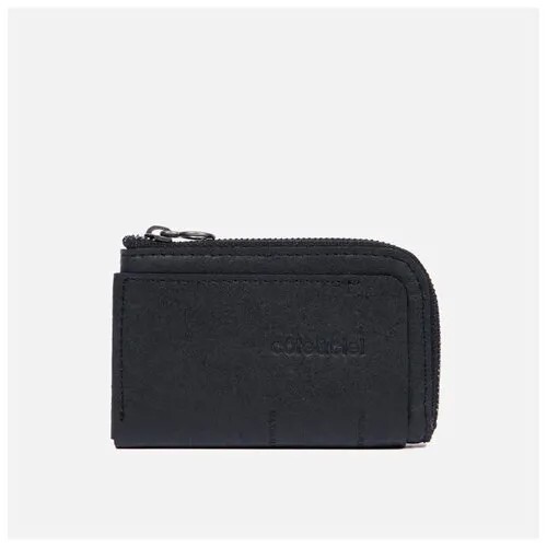 Кошелек Cote & Ciel Zippered Recycled Leather чёрный , Размер ONE SIZE