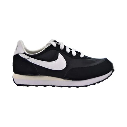 Детские кроссовки Nike Waffle Trainer 2 Black-Sail-Total Orange DC6478-001