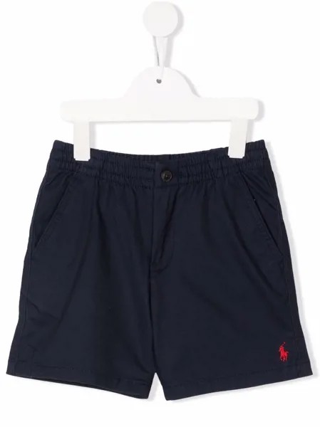 Ralph Lauren Kids шорты с вышивкой Polo Pony