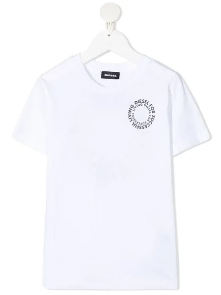 Diesel Kids футболка с логотипом