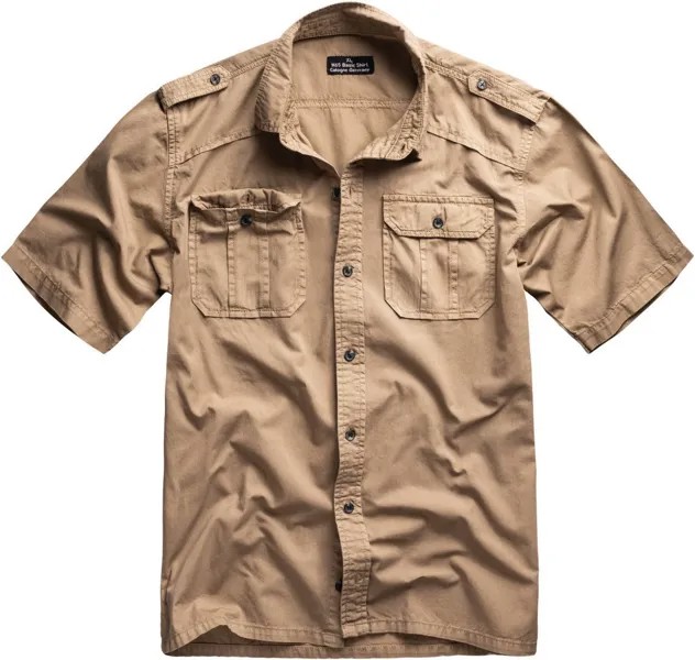 Рубашка Surplus M65 Basic Short Sleeve, бежевый