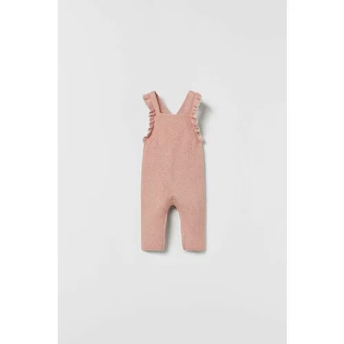 Комбинезон Zara, размер 12-18 месяцев (86 cm), розовый