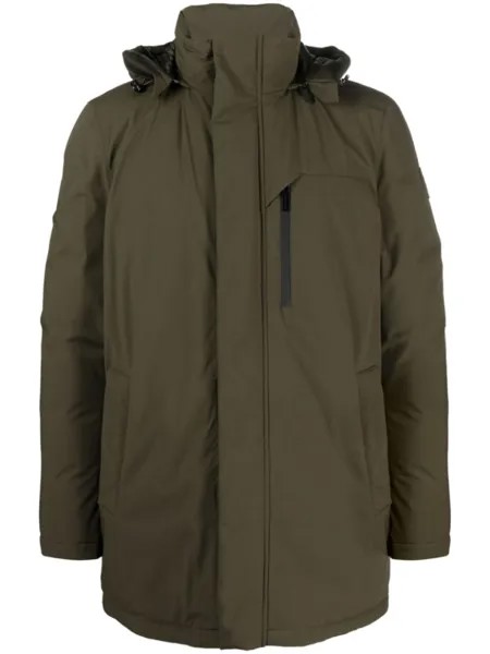 Woolrich утепленная парка Mountain, зеленый
