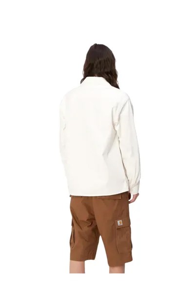 Белая куртка-рубашка Rainer Carhartt WIP, белый