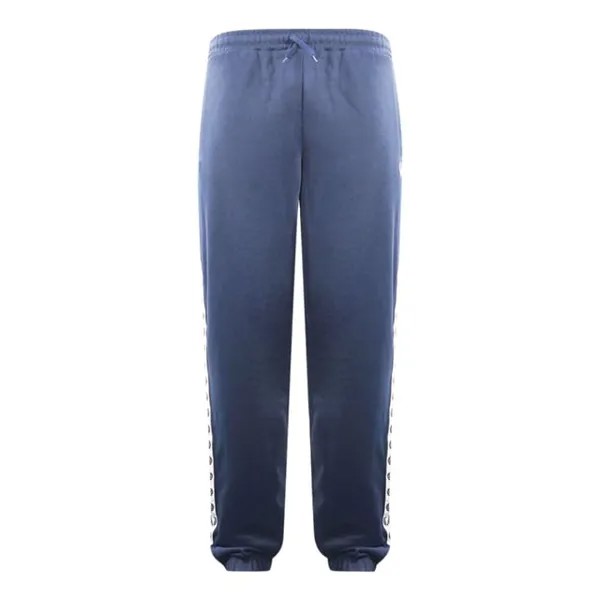 T2507 Спортивные брюки из карбона с лентой в тон 266 Fred Perry, синий
