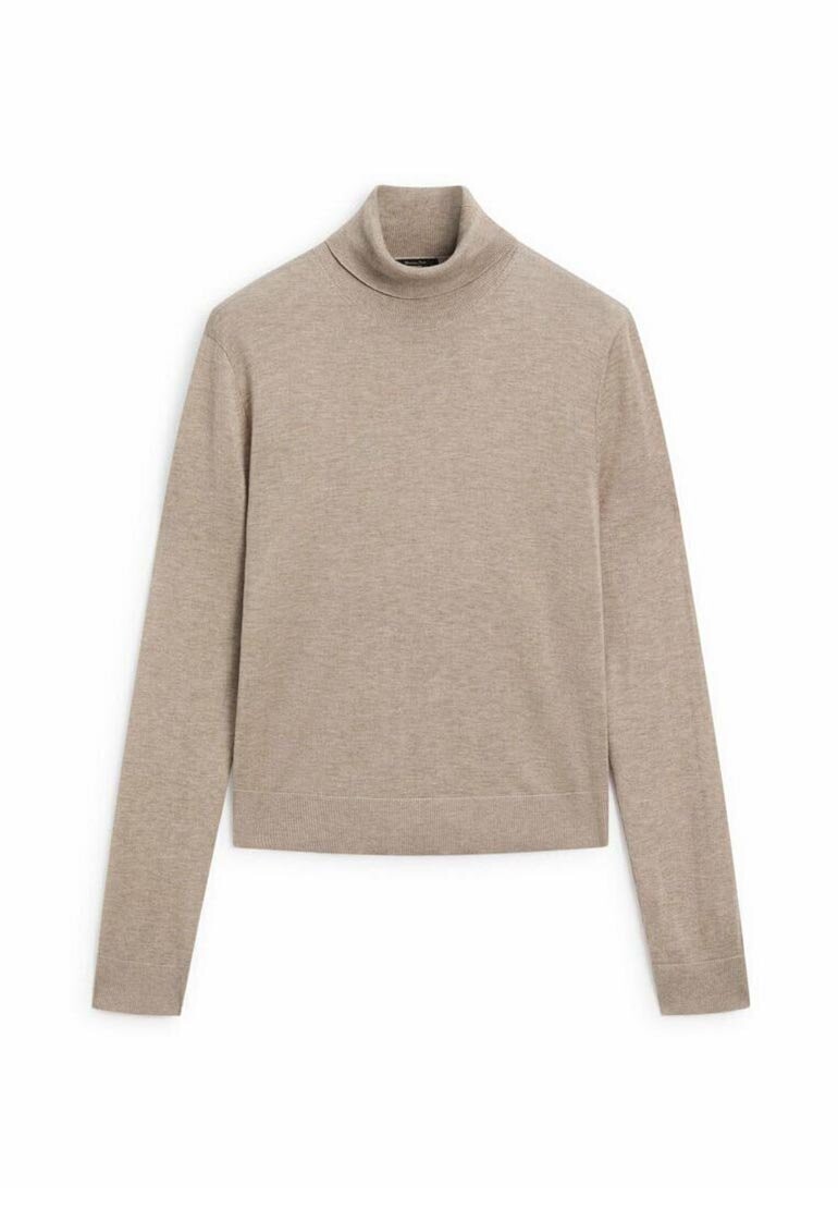 Джемпер HIGH NECK  Massimo Dutti, цвет Mottled Beige