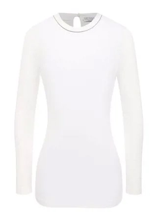 Хлопковый лонгслив Brunello Cucinelli
