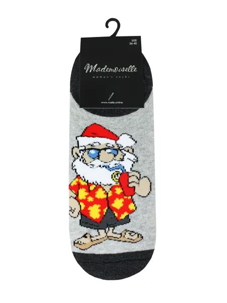 Подследники женские Mademoiselle SC 092020-1617 (Санта) серые 36-39