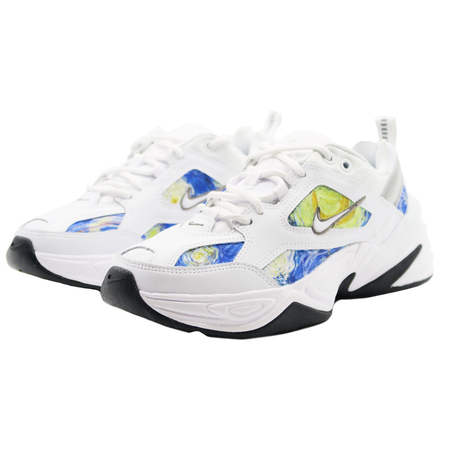 Кроссовки Nike M2K Chunky Sneakers Women's Low-top White, красный