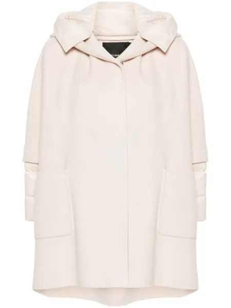 PINKO шерстяное пончо, нейтральный цвет