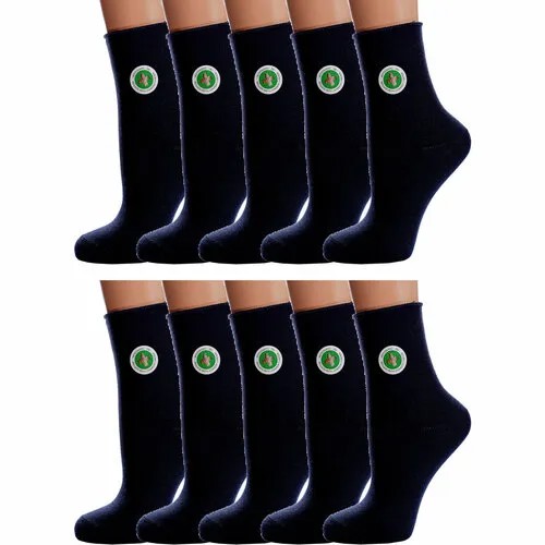 Носки PARA socks, 10 пар, размер 23, синий
