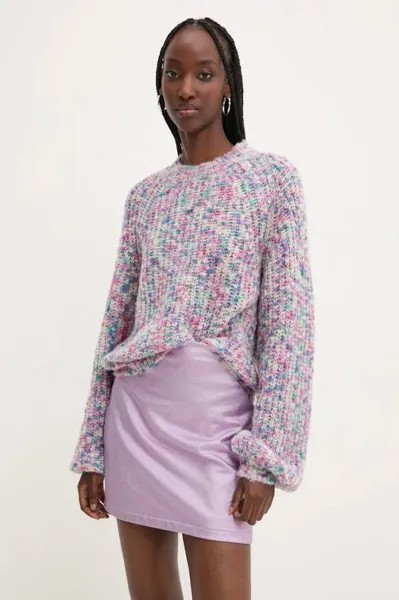 Свитер BIRMINGHAM из смесовой шерсти Desigual, розовый