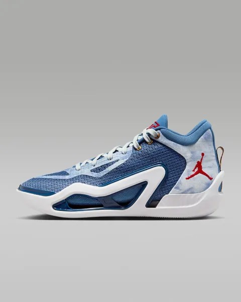Мужские баскетбольные кроссовки Nike Tatum 1 PF Denim — Stone Blue DZ3321-400 Expedited