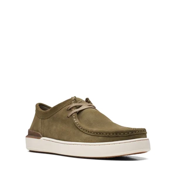 Мужские полуботинки Clarks, оливковые