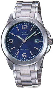 Японские наручные  мужские часы Casio MTP-1215A-2A. Коллекция Analog