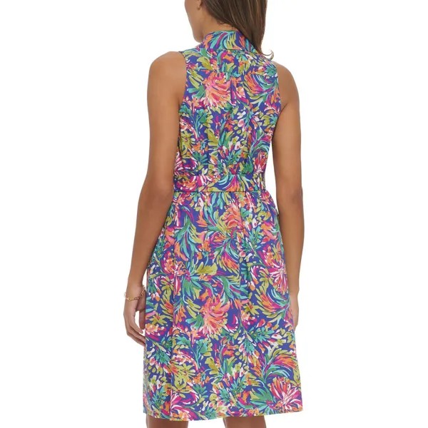 Женский хлопковый сарафан Kensie Dresses, цвет Marine Multi