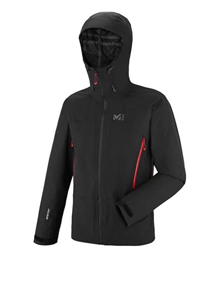 Miv7739 0247 kamet легкая мужская куртка из гортекса однотонная 3л Millet, черный