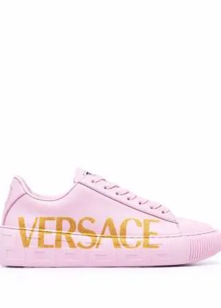 Versace кеды Greca с логотипом