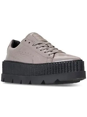PUMA Womens Grey Comfort Treaded Creeper Pointy Toe Athletic Sneakers 7.5