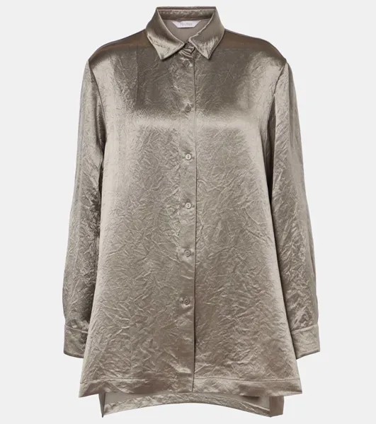 Рубашка Градара Max Mara, цвет turtledove