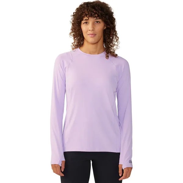 Топ с длинными рукавами crater lake Mountain Hardwear, цвет wisteria