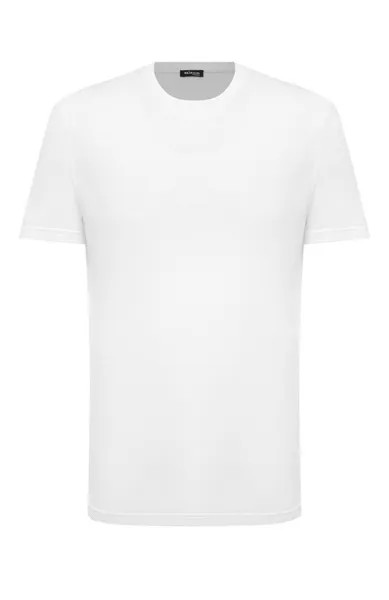 Футболка из хлопка и кашемира Kiton